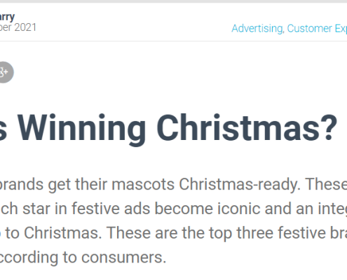 Coverage – Digital Doughnut – Who’s Winning Christmas?