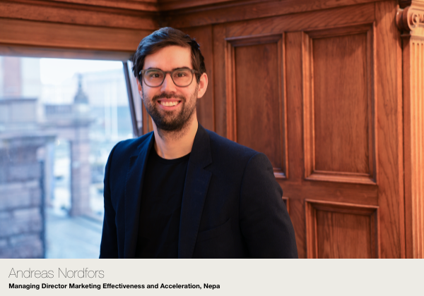 Nepa värvar Andreas Nordfors från BCG – accelererar satsningen på marknadsföringsoptimering och internationell tillväxt